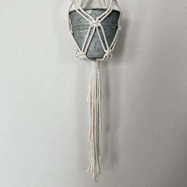 マクラメ 流木 プラントハンガー 流木マクラメプラントハンガー/Macrame Plant Hanger - YouTube